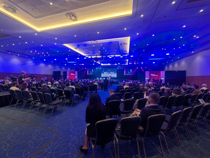 It was a poor turnout for the Liz Truss backed event.