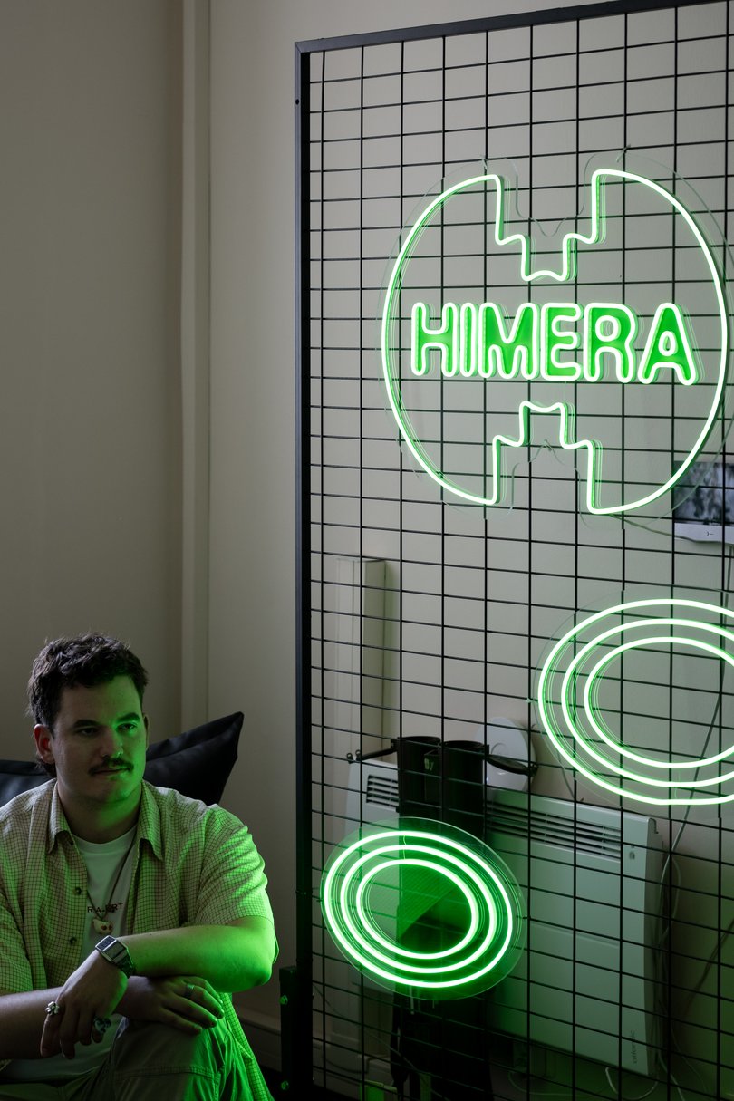 Mykhailo Rudominski, co-founder of Himera, which makes electronic warfare-resistant tactical radios used by Ukraine’s military.