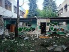 Drone debris hit a kindergarten building during an overnight Ukrainian attack on Elektrostal. 