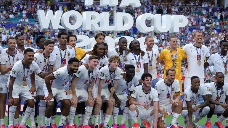 A Bukayo Saka hat-trick has helped England see off France in the World Cup clash for third place. 