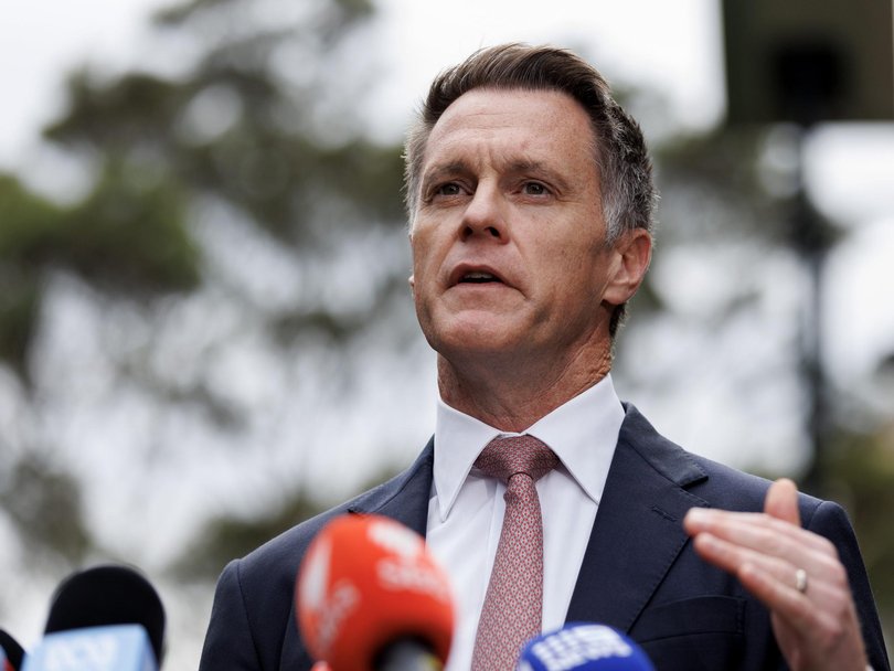 NSW Premier Chris Minns said that the current roads were “never built” to accommodate the thousands of families who have moved into the area. Picture: NewsWire / Nikki Short