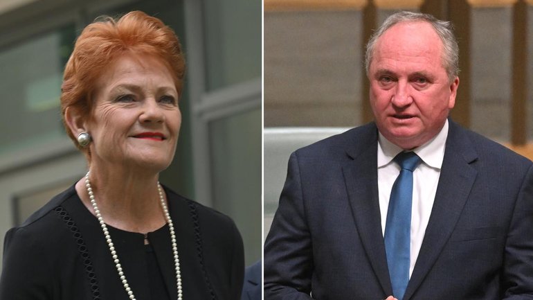 Barnaby Joyce clarifies One Nation immigration stance.