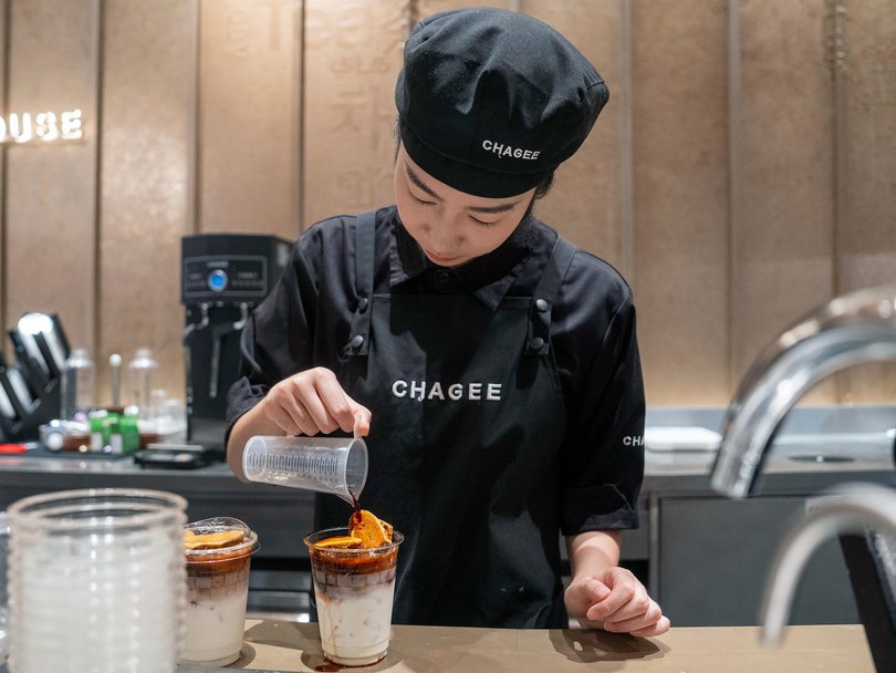 Chagee sells milk-tea in nine countries.