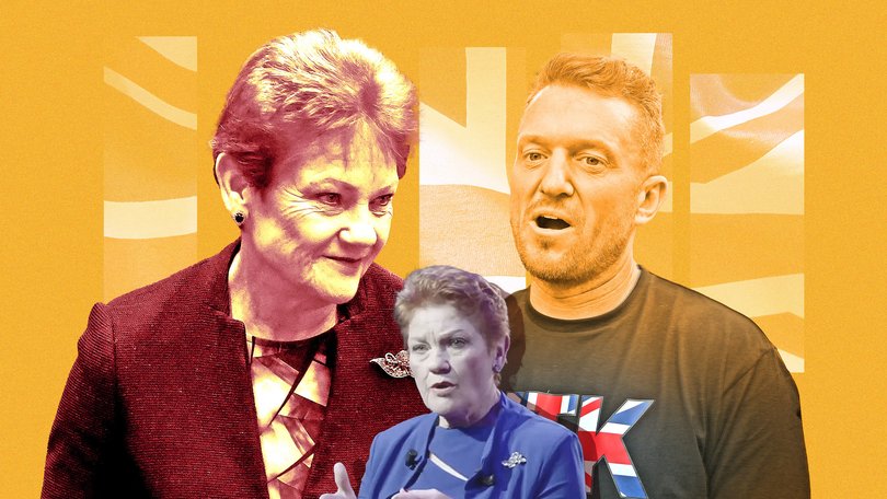 Pauline Hanson defended her meeting with Tommy Robinson.s