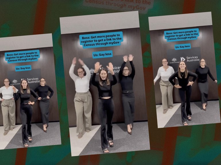 Services Australia is being blasted for wasting public money on ‘cringe’ dance reels and skits on social media, as parents report 36-minute call waits for critical services.
