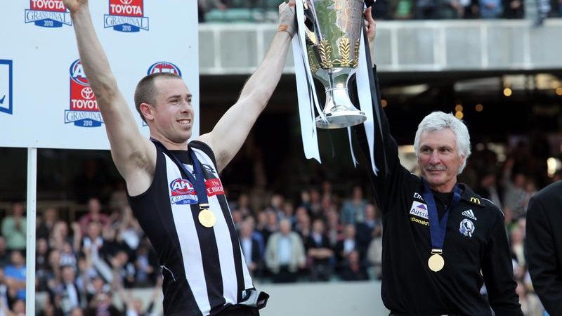 AFL premiership coach Mick Malthouse gave evidence he was stabbed by a home invader.