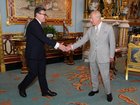 King Charles III welcomes Andy Burnham, during an audience at Buckingham Palace, London, where he invited the leader of the Labour Party to become Prime Minister and form a new government.