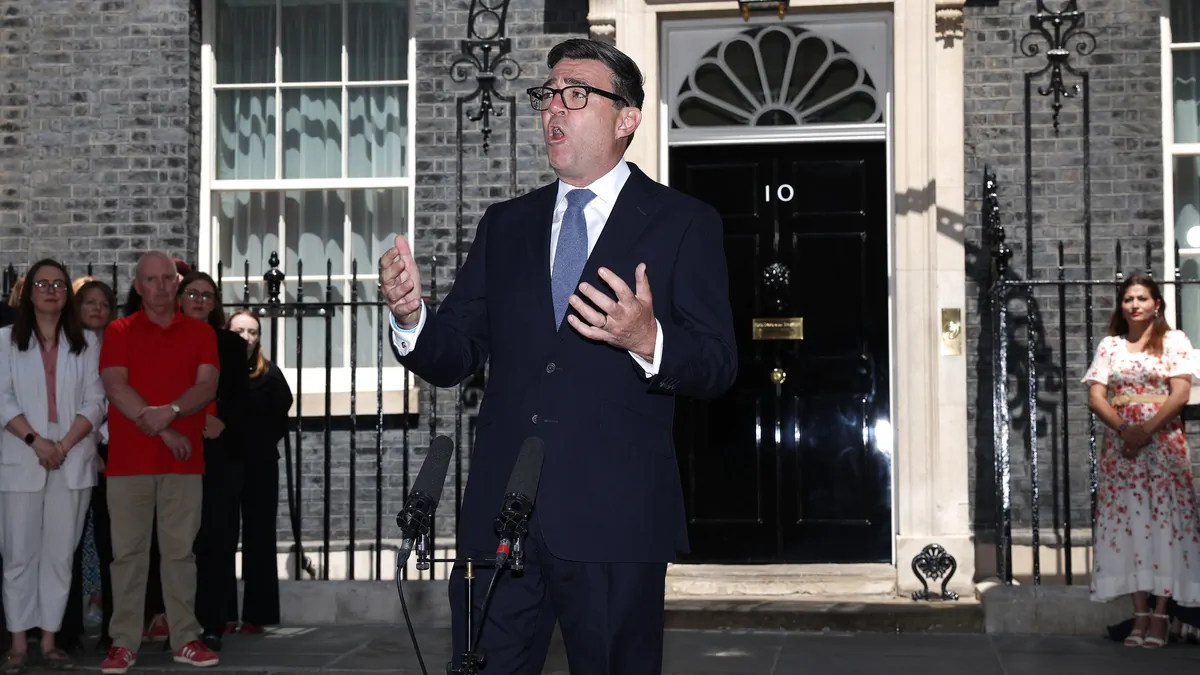 Andy Burnham’s rise to replace Keir Starmer complete as new UK PM pledges 10-year plan for Britain