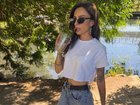 The pop star hinted she'd split from her husband of 13 years.