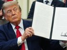 US President Donald Trump signed proclamations to launch the tariffs against Canada. 