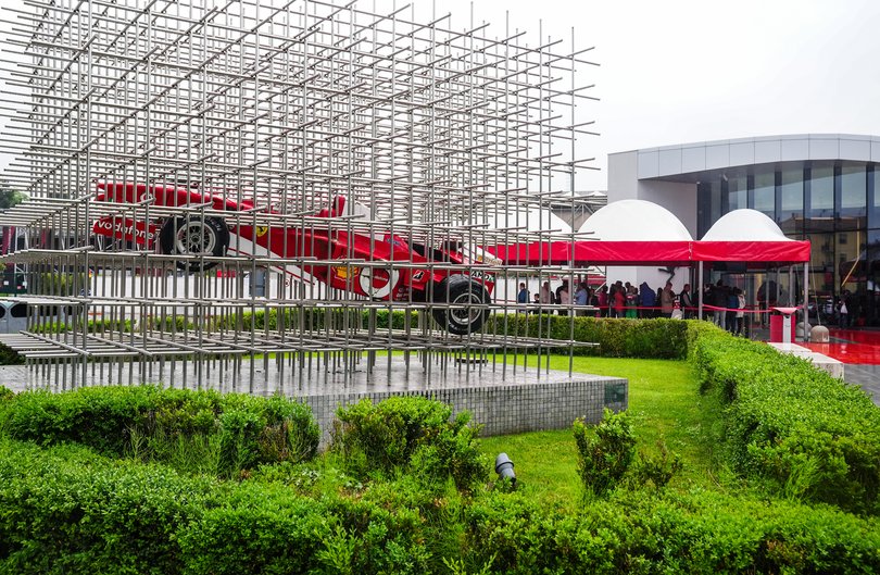 The Ferrari Museum in Maranello.