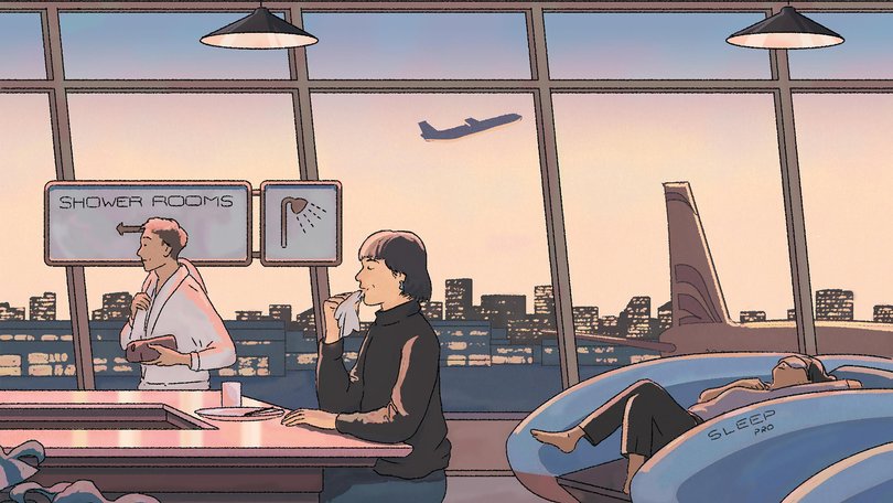 Affordable arrivals lounges offer amenities like nap pods and showers where weary passengers can freshen up.