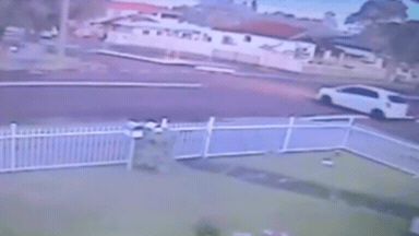 A driver who hit a teenager riding an e-scooter before allegedly leaving him in a heap on the road has been urged to come forward.