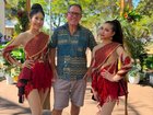 Luke Gosling at Darwin’s Thai festival where he is accused of assaulting the Northern Territory’s Administrator.