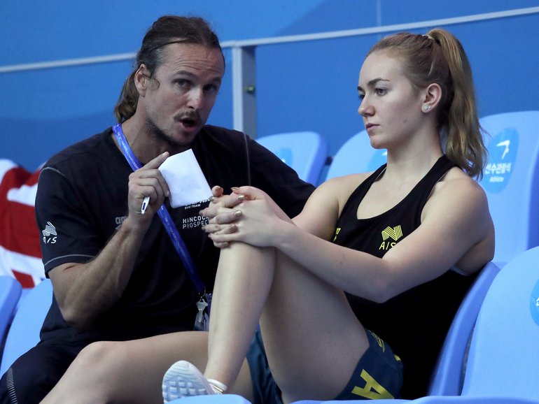 Ariarne Titmus has opened up on a memorable conversation with her coach Dean Boxall.