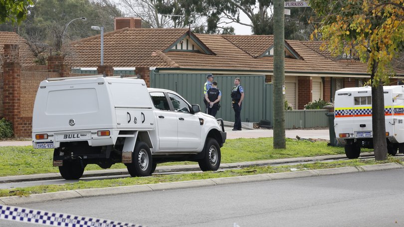 Police scene on Hamilton Street in Cannington.