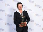 Troy Thomas at tourism awards in 2018.