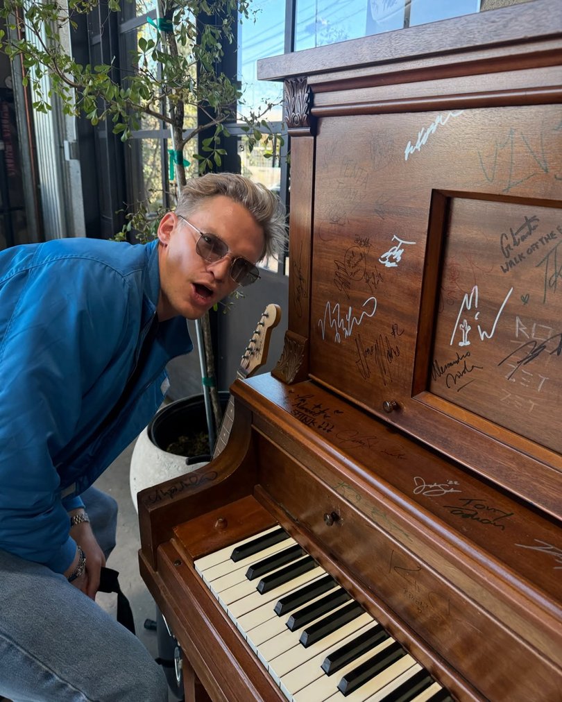 The Gold Coast-born singer released his new singles earlier this year.