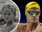Cody Simpson has reflected on his swimming career with some throwback images.