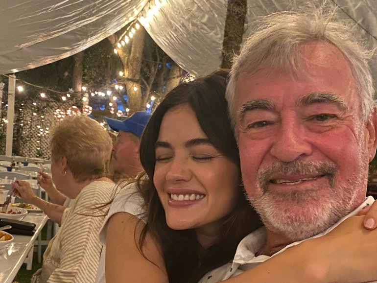 Lucy Hale says she is in disbelief after her dad, Preston Hale, suddenly died last week and described the last conversation she had with him as “beautiful”.