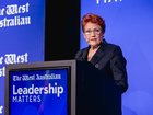 Pauline Hanson at Crown Perth.