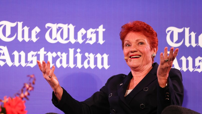Leadership Matters breakfast at Crown Perth with Pauline Hanson.