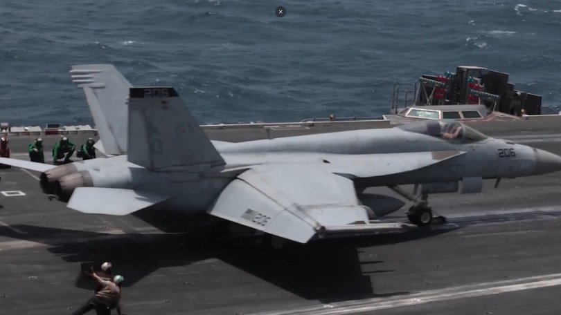 U.S. Central Command forces began launching an additional round of strikes against Iran to continue degrading Iranian capabilities used to attack commercial shipping in the Strait of Hormuz.