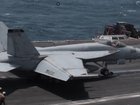 U.S. Central Command forces began launching an additional round of strikes against Iran to continue degrading Iranian capabilities used to attack commercial shipping in the Strait of Hormuz.