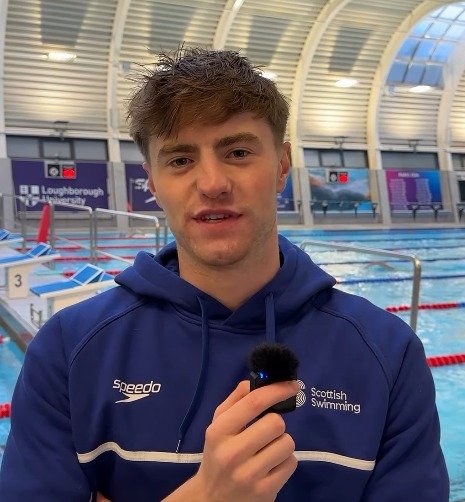 McCann, who is 21, will swim freestyle amid hopes he will qualify to compete for Great Britain at the 2028 Olympics in Los Angeles.