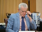 Prime Minister Anthony Albanese accuses Senator Malcolm Roberts of promoting conspiracy theories. 