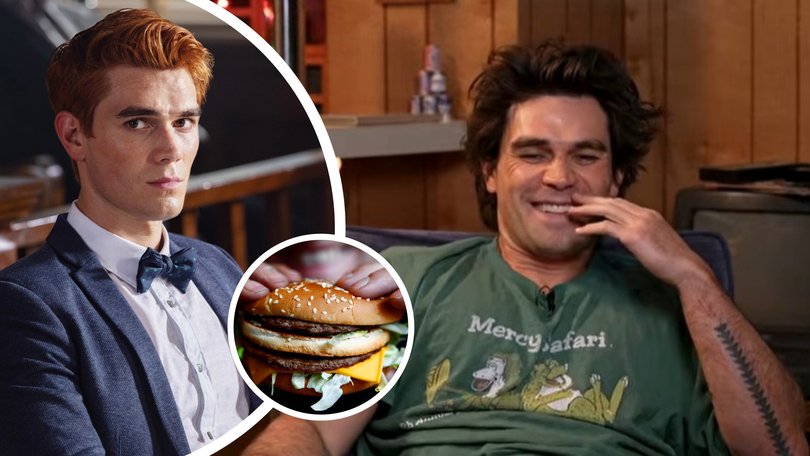 KJ Apa's McDonald's story while filming Riverdale is insane.