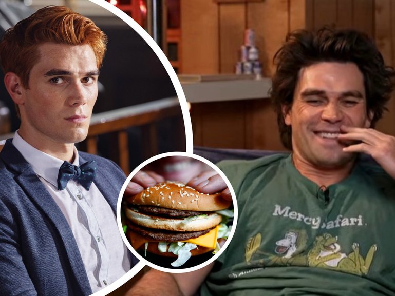 KJ Apa's McDonald's story while filming Riverdale is insane.