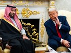 Saudi Crown Prince Mohammed bin Salman and President Donald Trump, in the Oval Office in November. 