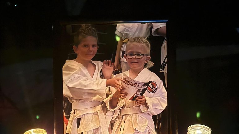 Max and Sam Johnson, aged seven and six, were allegedly murdered in their bedrooms by their grandma. (PR IMAGE PHOTO)