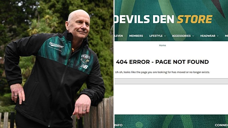 The Tasmania Devils have hit a roadblock with their latest ‘Ken Oath’ marketing campaign.