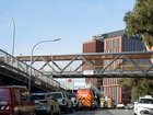 Emergency services at the Flinders Medical Centre after a hazmat incident in the Emergency Department, 23rd July 2026. Tim Joy