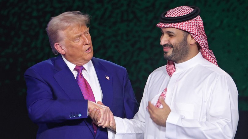 US President Donald Trump and Saudi Crown Prince Mohammed bin Salman bin Abdulaziz Al Saud in 2025.