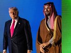 President Donald Trump, left, and Crown Prince Mohammed bin Salman of Saudi Arabia.
