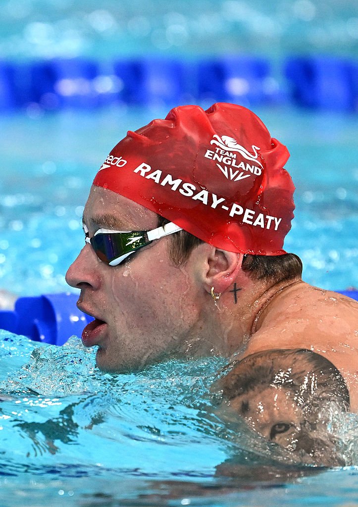 Ramsay-Peaty debuted on the champion’s cap at training.