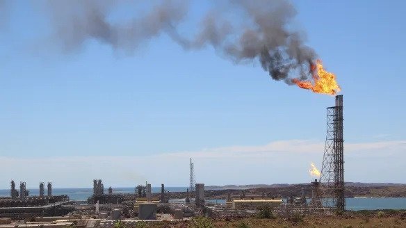 The North West Shelf gas plant at Karratha has been operating since 1984.