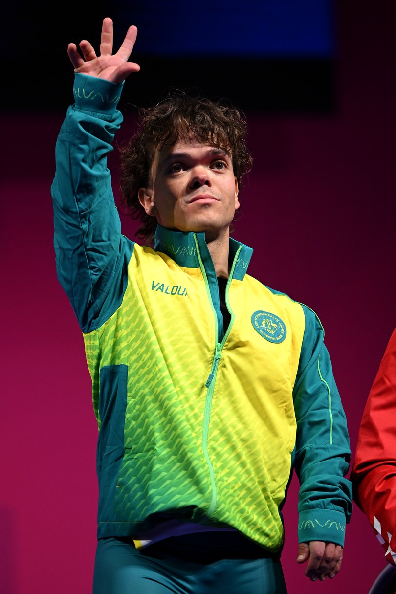 Para Powerlifter Daniel Bos.