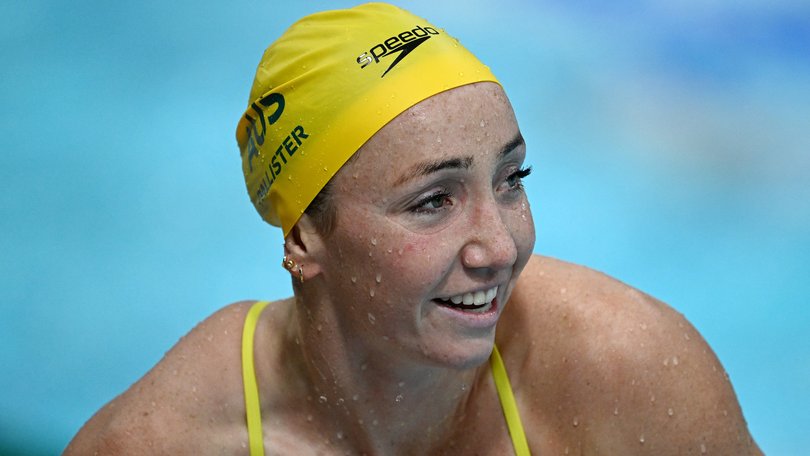 Lani Pallister is in action on Day 1.