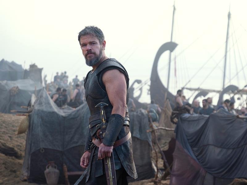 Matt Damon in The Odyssey.