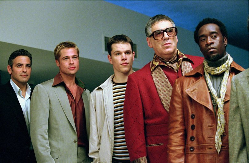 Matt Damon in Ocean's 11.
