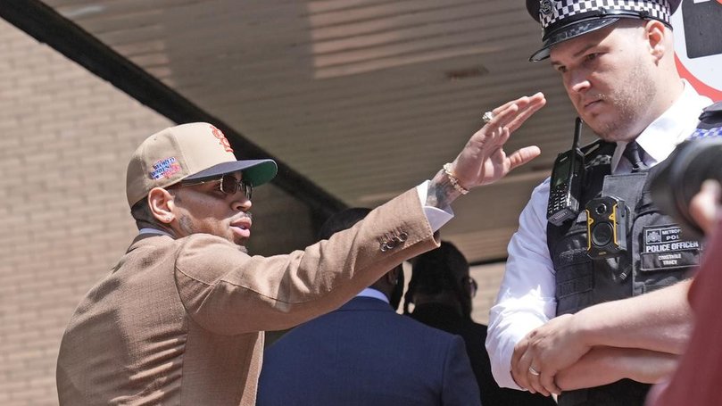 Chris Brown will no longer face a charge of attempting to inflict grievous bodily harm.