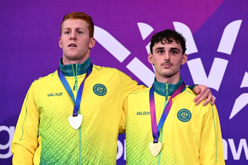 Alex Saffy beat his great mate Col Pearse to a gold medal.