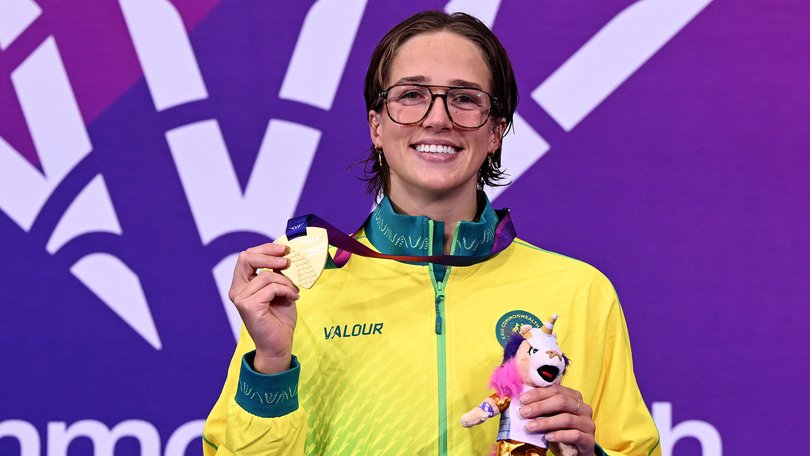 Jenna Forrester won a remarkable 200m backstroke gold medal.