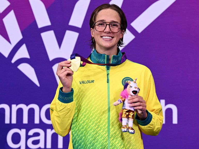 Jenna Forrester won a remarkable 200m backstroke gold medal.