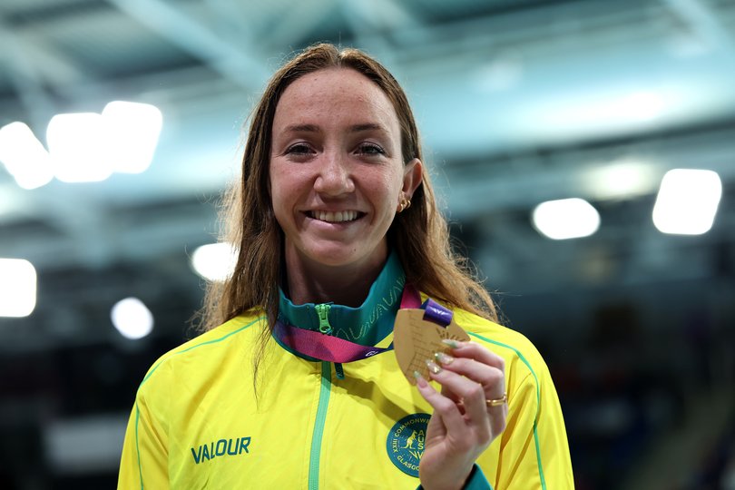 Lani Pallister won gold in the women’s 400m freestyle final.