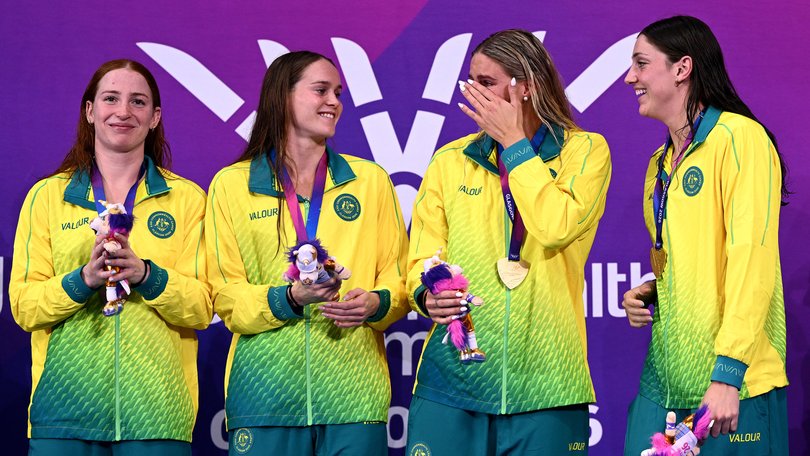 Shayna Jack was moved to tears in an emotional medal ceremony.